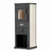 Clearance Vedspis - antracit & beige - 8,5 kW Vedeldade Kaminer
