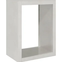 vidaXL Vedställ 60x40x80 cm rostfritt stål