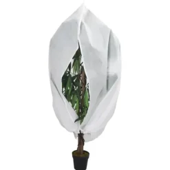 vidaXL Fiberdukar med blixtlås 2 st 70 g/m² 1,2x1,8 m - Tillbehör för trädgårdsskötsel