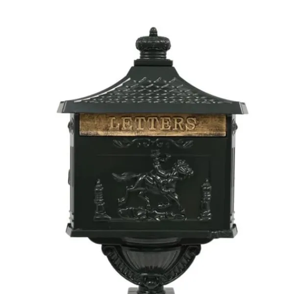 Online Fristående brevlåda Vintage Aluminium Rostsäker Grön Postlådor & Brevlådor