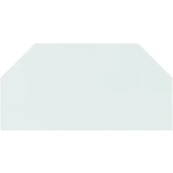 Online Glasskiva för öppen spis sexkantig 100x50 cm - Glas Tillbehör Till Vedeldade Kaminer & Öppna Spisar