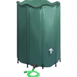 Discount hopfällbar regnvattentank med kran 1250 L Regntunnor