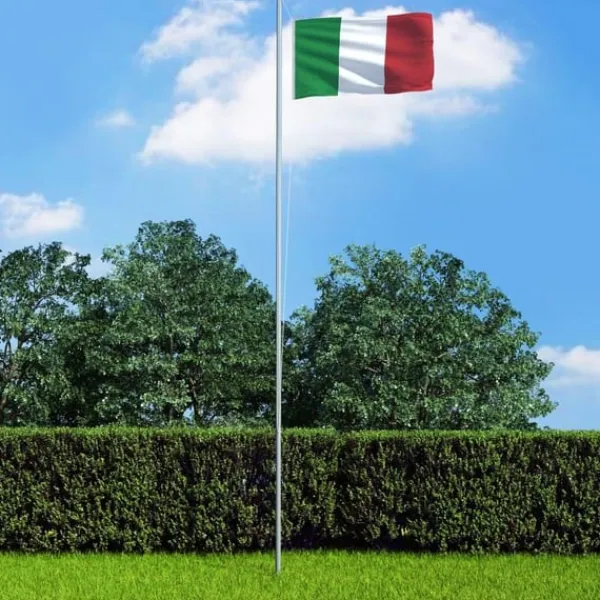 New Italiens flagga 90x150 cm Flaggor & Vindstrutar