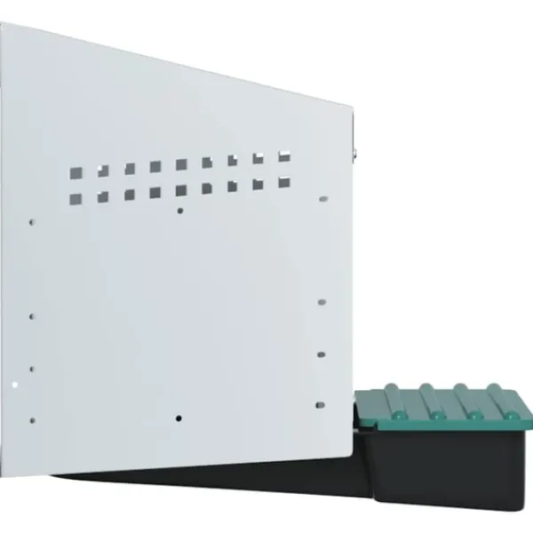 Outlet Kyckling värprede 1 fack väggmonterat galvaniserat stål För Fåglar & Småvilt