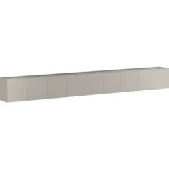 vidaXL Planteringskärl rostig 360x40x40 cm väderbeständigt stål