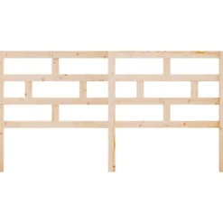 Best Sänggavel, 206x4x100 cm massiv furu Valvbågar, Spaljéer, Bersåer & Pergolor