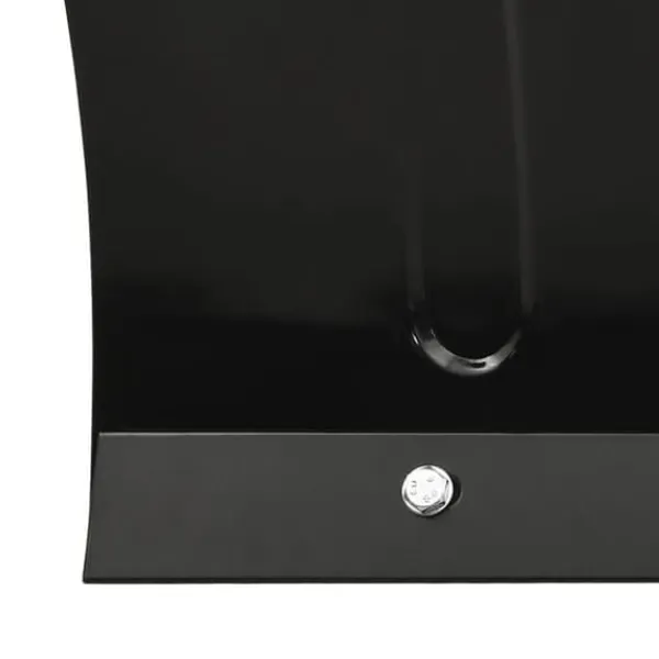 Hot Snöplog för gaffeltruck 150x38 cm svart - Snöskyfflar Snöborttagning