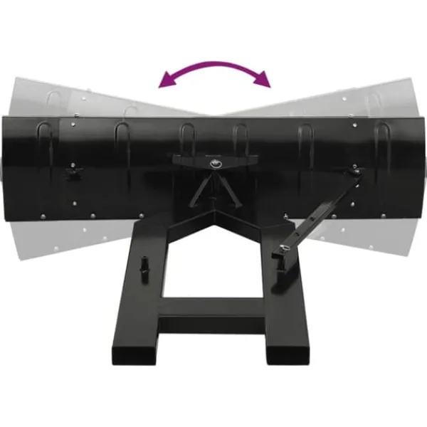 Hot Snöplog för gaffeltruck 150x38 cm svart - Snöskyfflar Snöborttagning