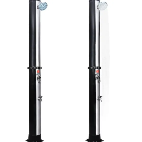 vidaXL Soldusch med duschhuvud och kran 40 L