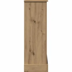 vidaXL Spiselkrans artisan ek 90x30x90 cm konstruerat trä