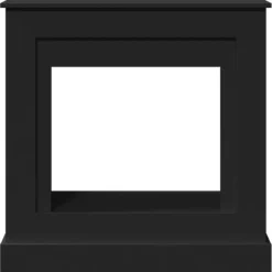 vidaXL Spiselkrans svart 90x30x90 cm konstruerat trä