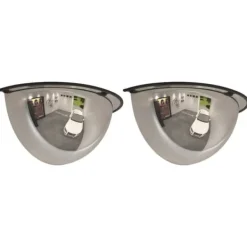 vidaXL Trafikspeglar kupol 2 st Ø30 cm 180° akryl - Väg- & trafikskyltar