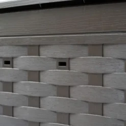 Clearance Trädgårdskompost 3 st brun 60x60x83 cm 900 L plastrotting - Komposterare Kompostering