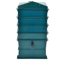 vidaXL Vermicomposter 4 fack 42 x 42 x 60 cm 40585