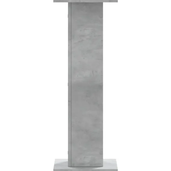 vidaXL Växtställ 2 st betonggrå 30x30x80 cm konstruerat trä
