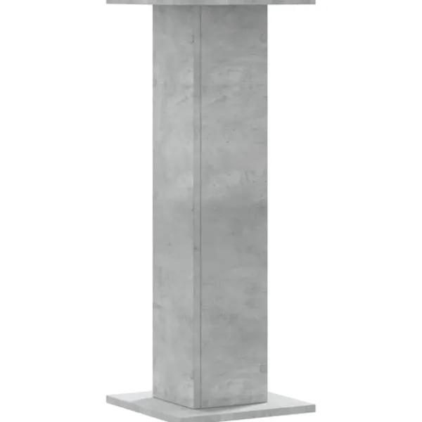 vidaXL Växtställ 2 st betonggrå 30x30x80 cm konstruerat trä