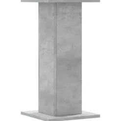 vidaXL Växtställ 2 st betonggrå 30x30x60 cm konstruerat trä