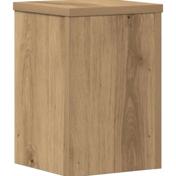 vidaXL Växtställ 2 st ek 20x20x30 cm konstruerat trä