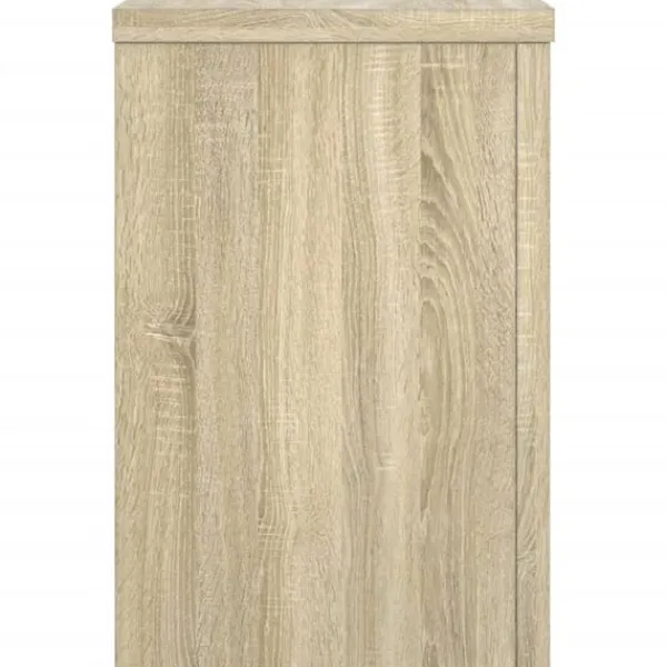 vidaXL Växtställ 2 st sonoma ek 25x25x35 cm konstruerat trä