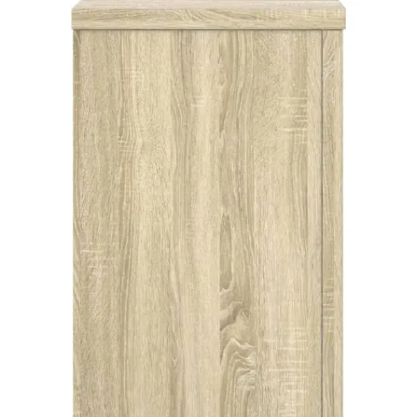 vidaXL Växtställ 2 st sonoma ek 25x25x35 cm konstruerat trä