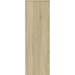 Outlet Växtställ 2 st sonoma-ek 33x33x100 cm konstruerat trä Växtställ