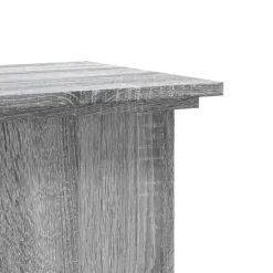Discount Växtställ grå sonoma 33x33x80 cm konstruerat trä Växtställ
