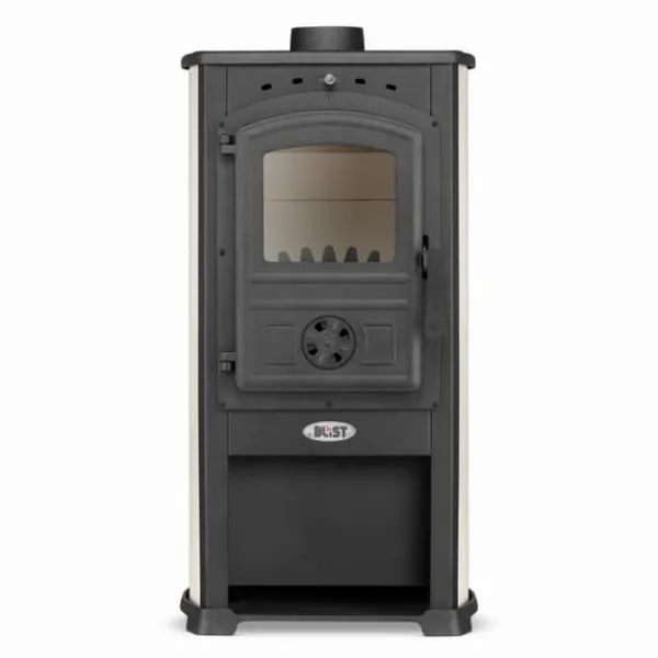 Best Vikingchoice Gjutjärnskamin - 9 kW, Modern Design, ECO Design 2022 Vedeldade Kaminer