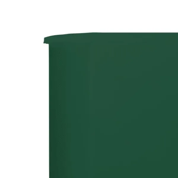 Vindskydd 5 paneler tyg 600x160 cm grön - Vindskärm - Vindskärmar - Home & Living