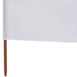 Best Vindskydd 5 paneler tyg 600x120 cm sandvit - Vindskärm - Vindskärmar - Home & Living Vinddekoration