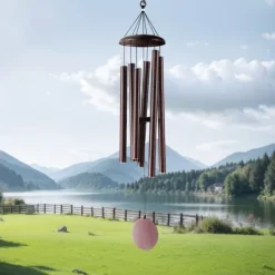 Sale Vindspel för utomhusbruk, 1143 mm aluminium, hållbar och melodisk ljudupplevelse, perfekt som gåva eller minne Vinddekoration