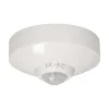 Vit utanpåliggande rörelsesensor 800W 360° IP20 Orno OR-CR-250