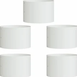 Outlet Vita Keramiska Krukor för Inomhusbruk | Diameter: 30 cm | Färg: Vit Krukväxter Inomhus