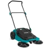 Vonroc Manuell Sopmaskin för Stora Ytor – 65 cm Sopbredd, 18 L Behållare, Effektiv för Inomhus och Utomhusbruk