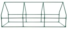 VÄXTHUS 240*90*90 CM, PE-FOLIE 135G, METALLKONSTRUKTION - T N15-912