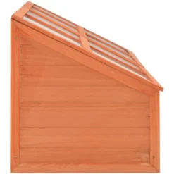 Hot Växthus trä 180x57x62 cm Växthus