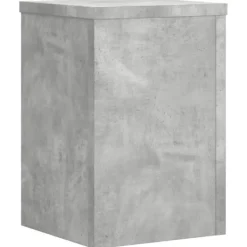 vidaXL Växtställ 2 st betonggrå 20x20x30 cm konstruerat trä
