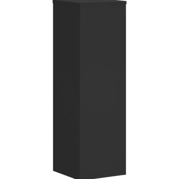 Sale Växtställ 2 st svart 25x25x80 cm konstruerat trä Växtställ