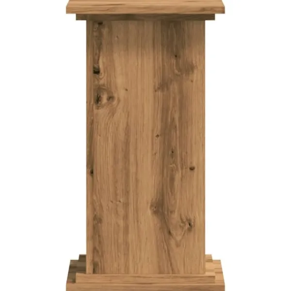 Clearance Växtställ ek 33x33x60 cm konstruerat trä Växtställ