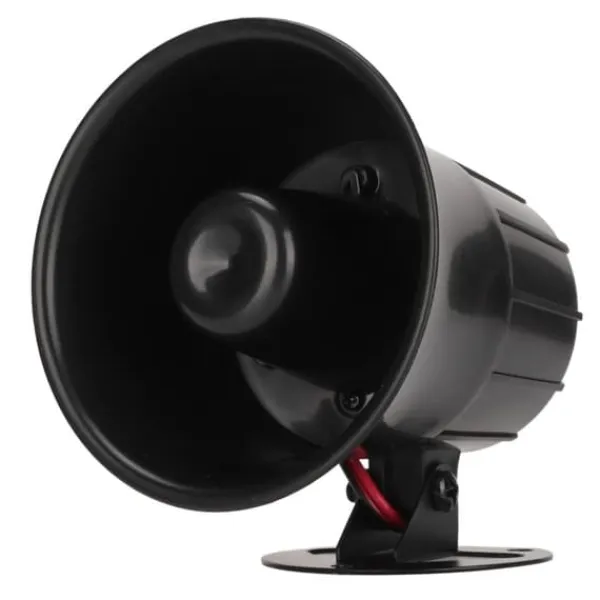 15W hög decibel sirenhorn trådanslutet trädgård inbrottslarm horn larmsystem Siren DC6‑12V
