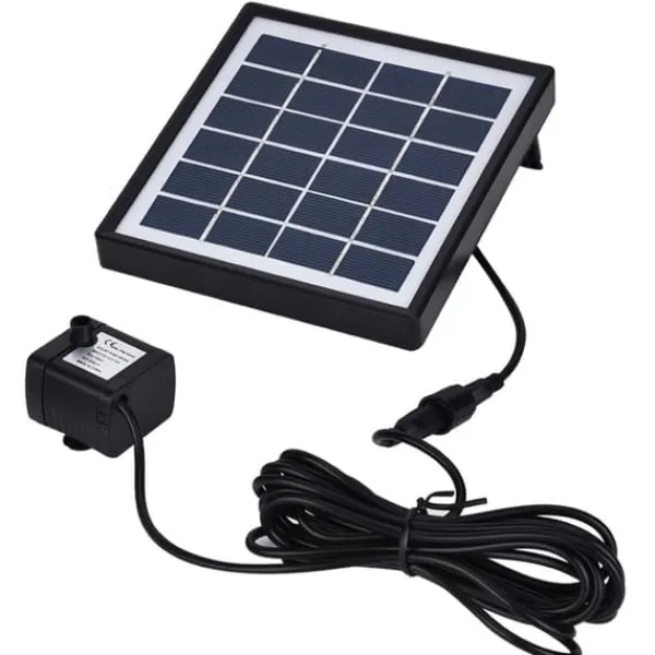 Best 1,5W miniatyr borstlös akvariefontän damm sol dränkbar vattenpump Fontäner & Dammar