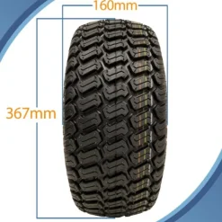 20x10.00-8 & 15x6.00-6 Däck för gräsklippare 4ply Multi turf gräs Wanda P332 Set om 4