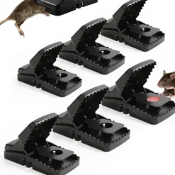 Discount 6X Heavy Duty aggressive Rat Traps self Setting The Rat Splatter Rats Catcher Skadedjursfällor