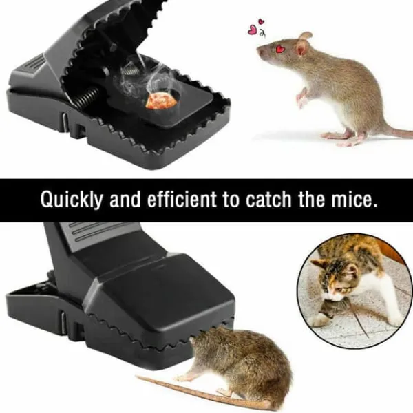 Discount 6X Heavy Duty aggressive Rat Traps self Setting The Rat Splatter Rats Catcher Skadedjursfällor