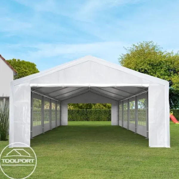 3x5 m partytält TOOLPORT marquee PE 350 N vit
