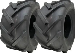Clearance 18x9.50-8 Open center, klyftade, rotovator, lug industriella anläggningsdäck - set om 2 Trädgårdsmaskiner