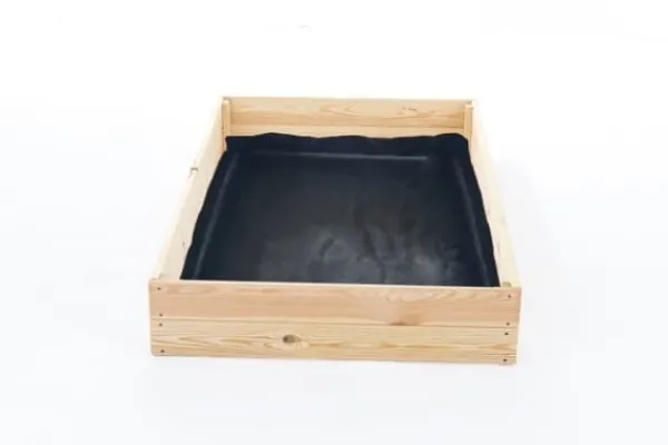 Viking Choice 140x120x18 cm Trädgårdsbädd i furu för balkonger & terrasser