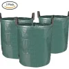 YWEI AK10314-3 x 272L Solid PE Trädgårdsväska - Fristående och hopfällbar - Återanvändbar
